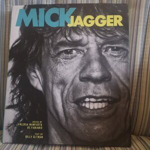 Mick Jagger hard cover coffee table book